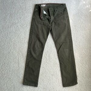 American Giant Roughneck pants - olive green size 30x30